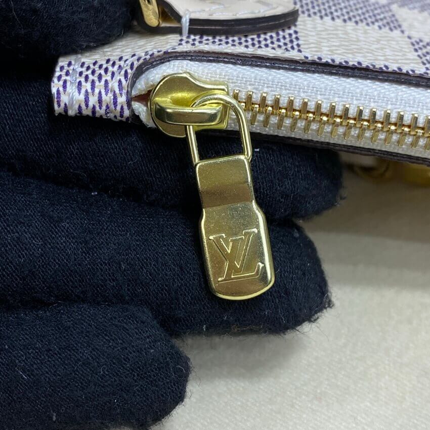 Louis Vuitton Damier Azur Neverfull MM N45295 Pink