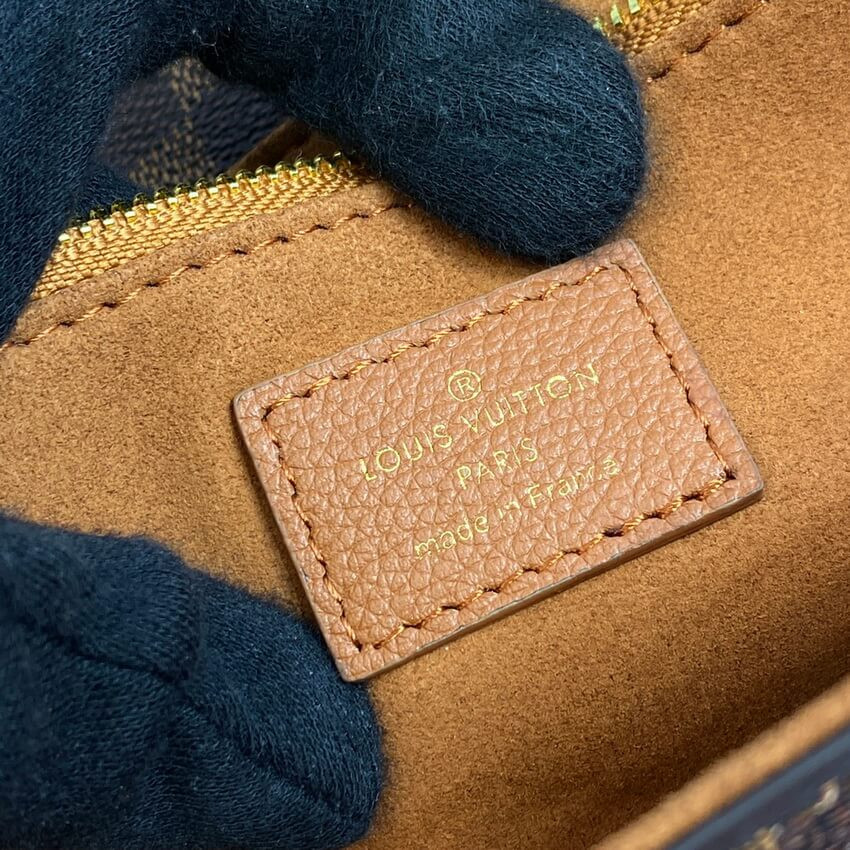 Louis Vuitton Damier Ebene Canvas Vavin PM N40110 Caramel