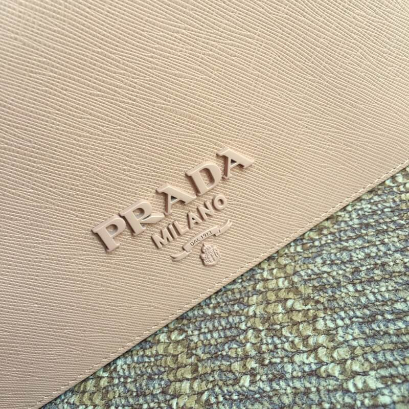 Prada Saffiano Leather Shoulder Bag 1BP012