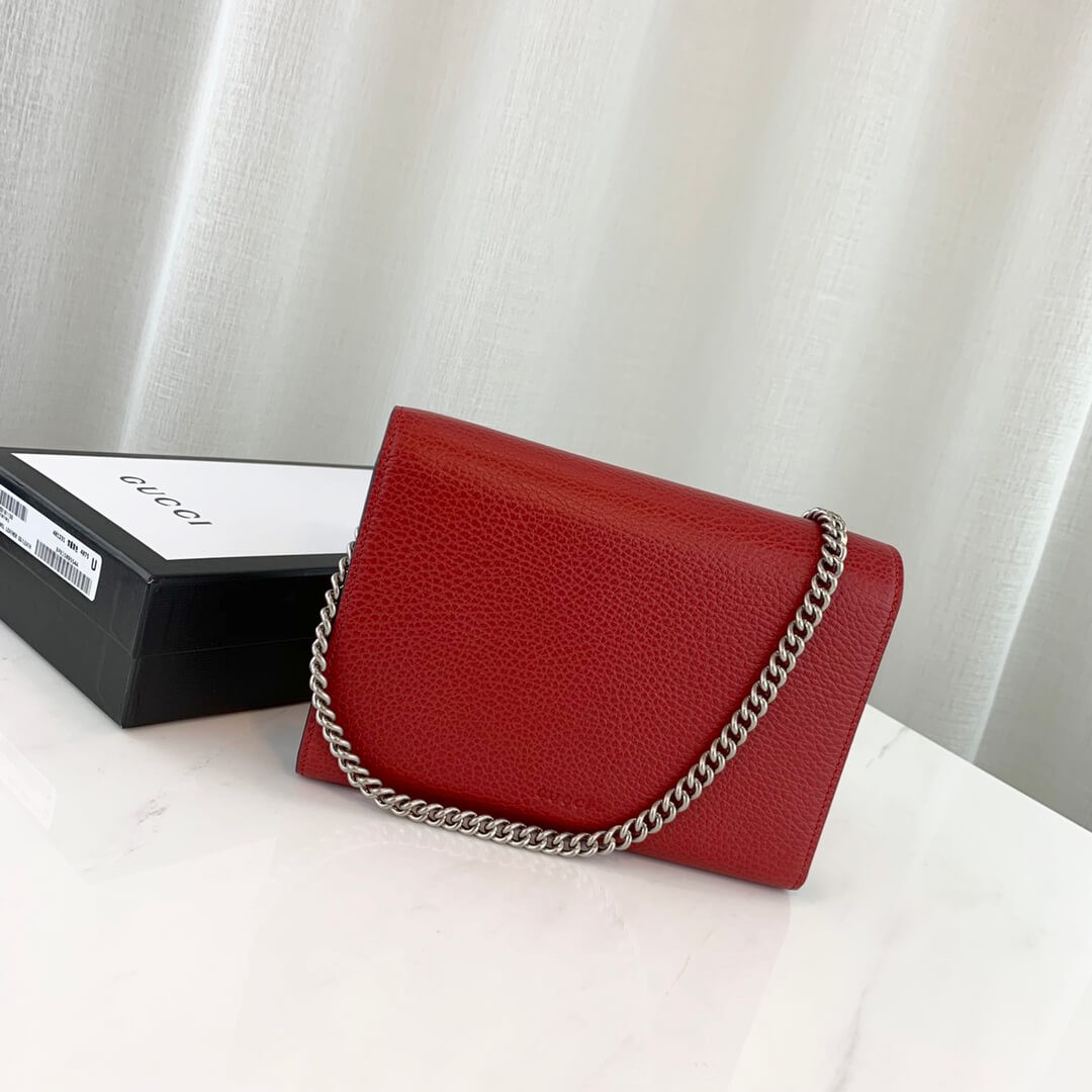 Gucci Dionysus Leather Mini Chain Bag 401231