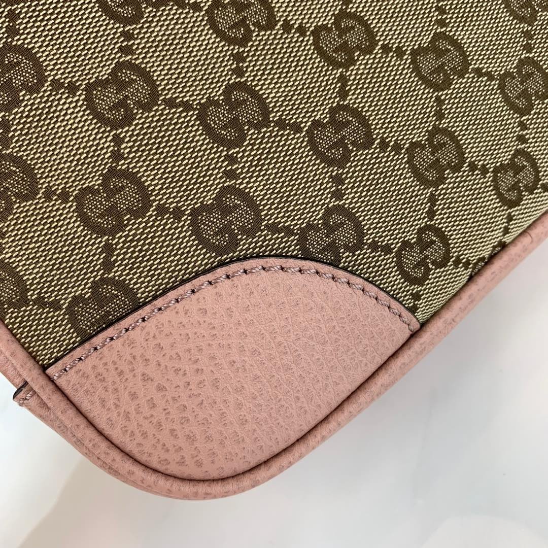Gucci Bree Original GG Canvas Mini Messenger Bag 387360
