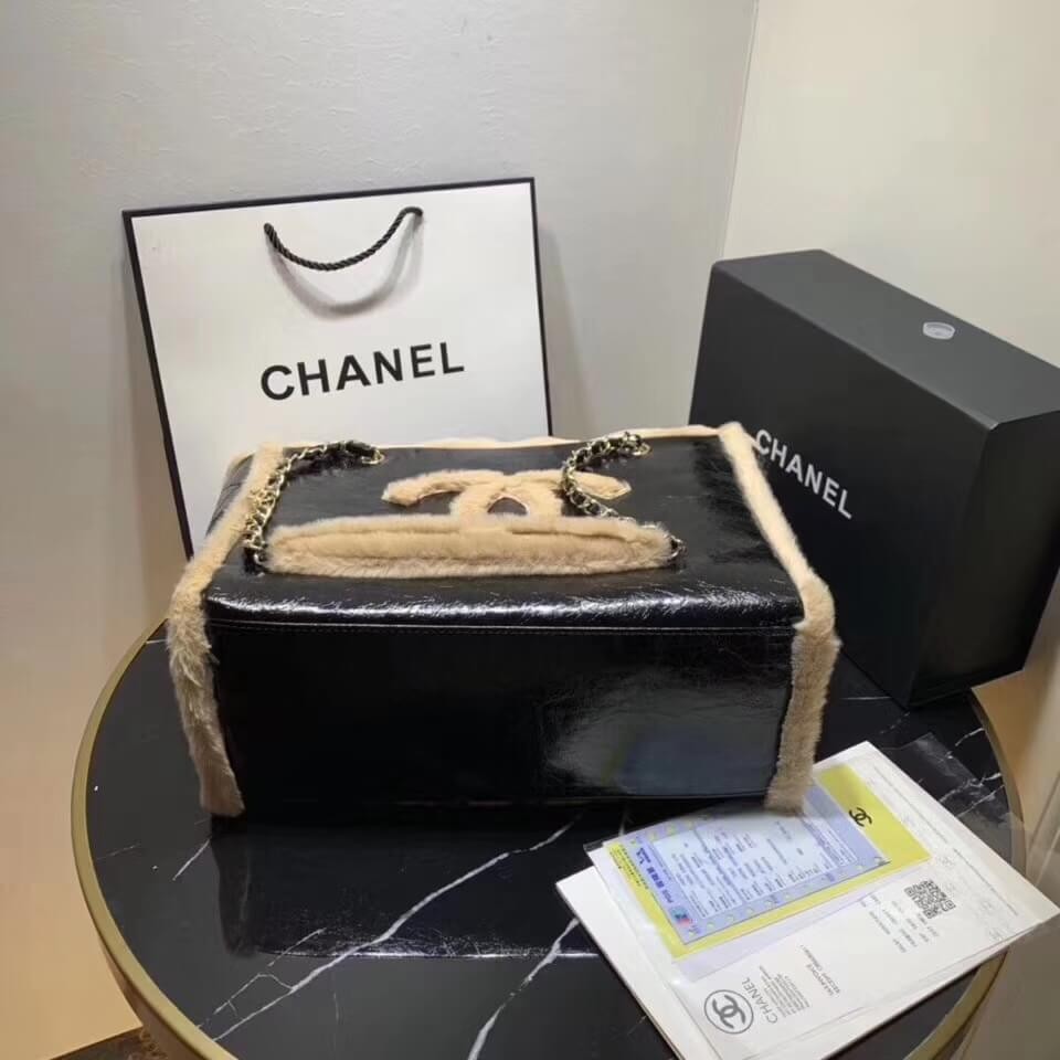 Chanel Sheepskin Shopping Bag AS1167