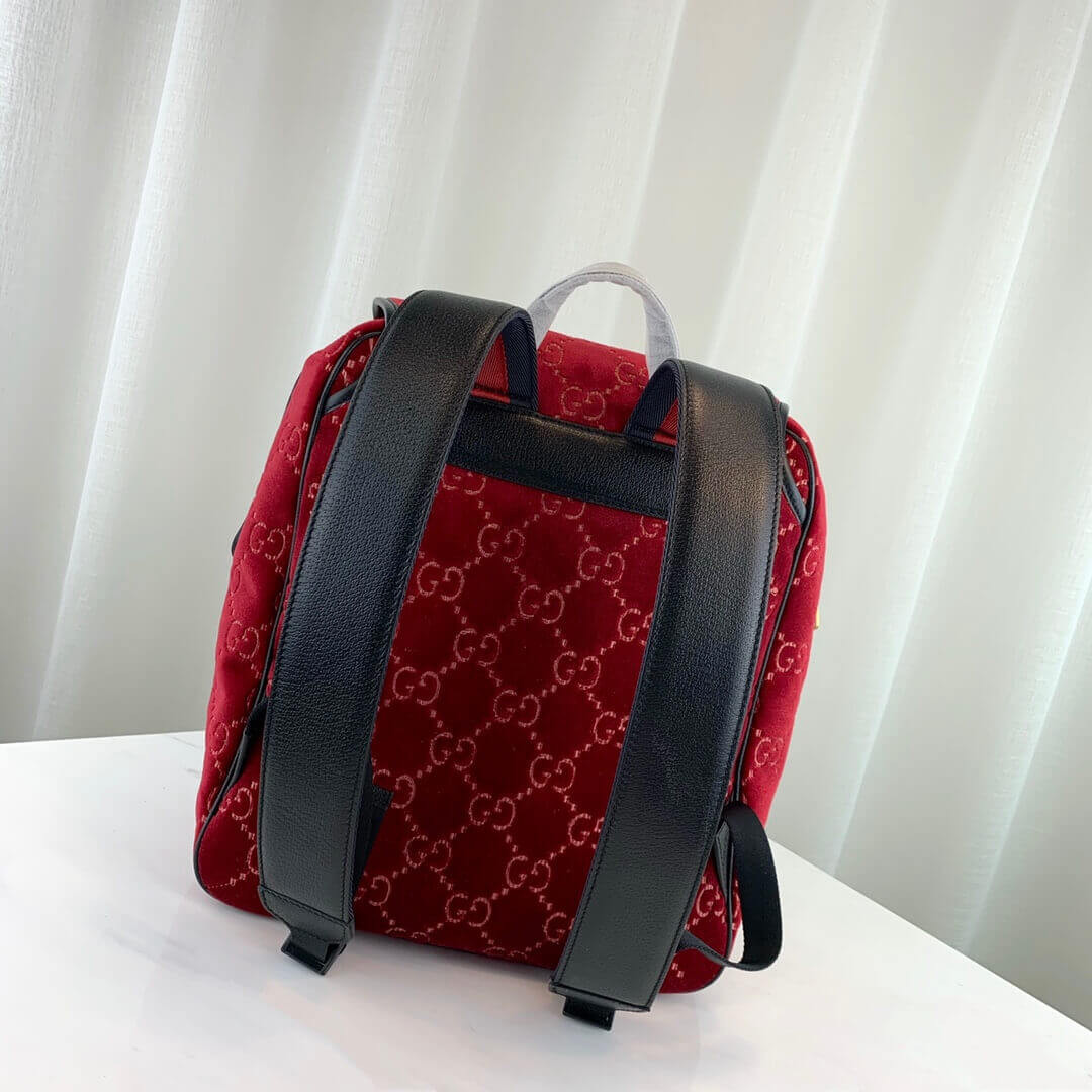 Gucci Small GG Velvet Backpack 574942