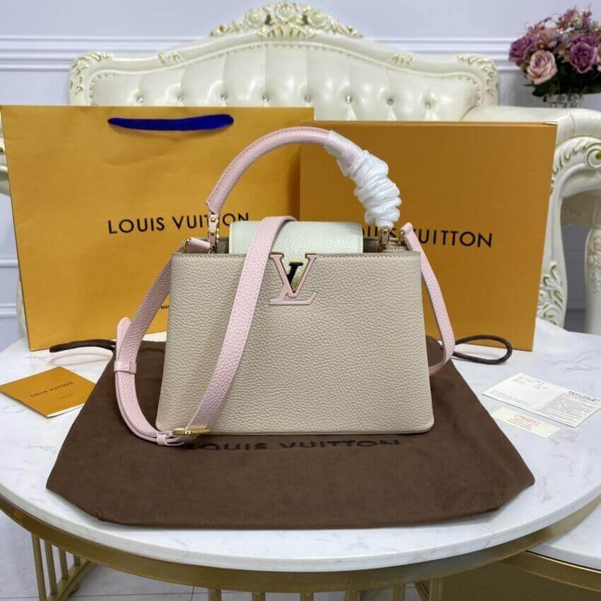 Louis Vuitton Taurillon Leather Capucines BB M57223