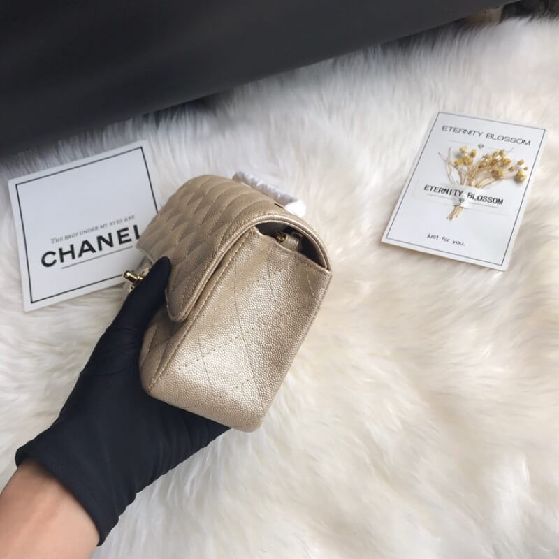 Chanel Caviar Calfskin 20cm Classic Flap Bag 1116