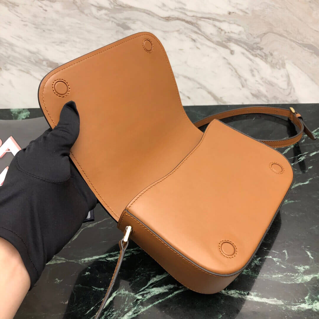 Prada Calf Leather Shoulder Bag 1BD244