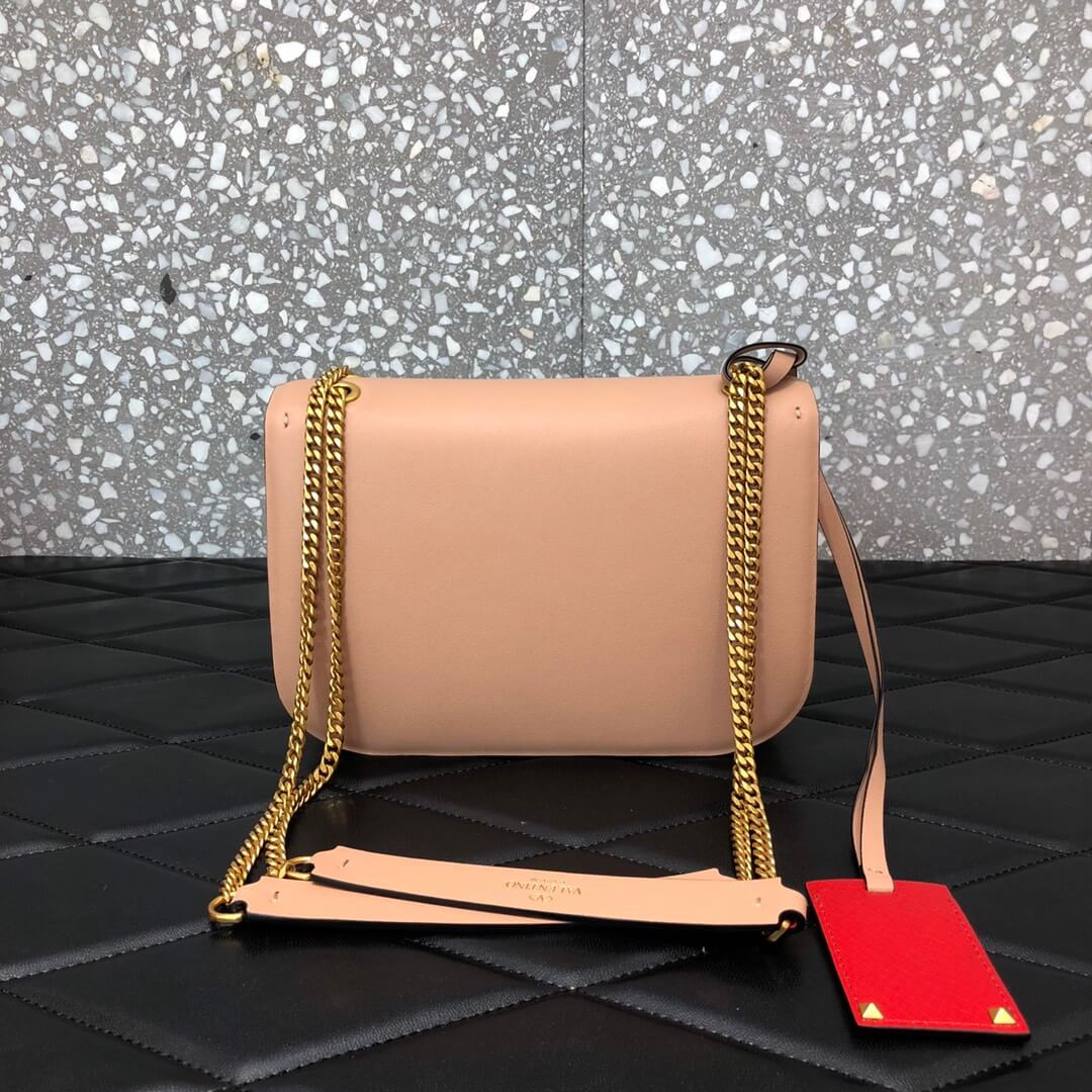 Valentino Garavani Vlock Calfskin Shoulder Bag 0027