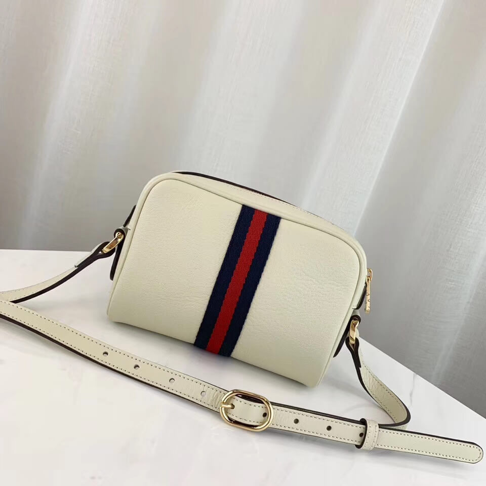 Gucci Ophidia Leather Mini Bag 517350