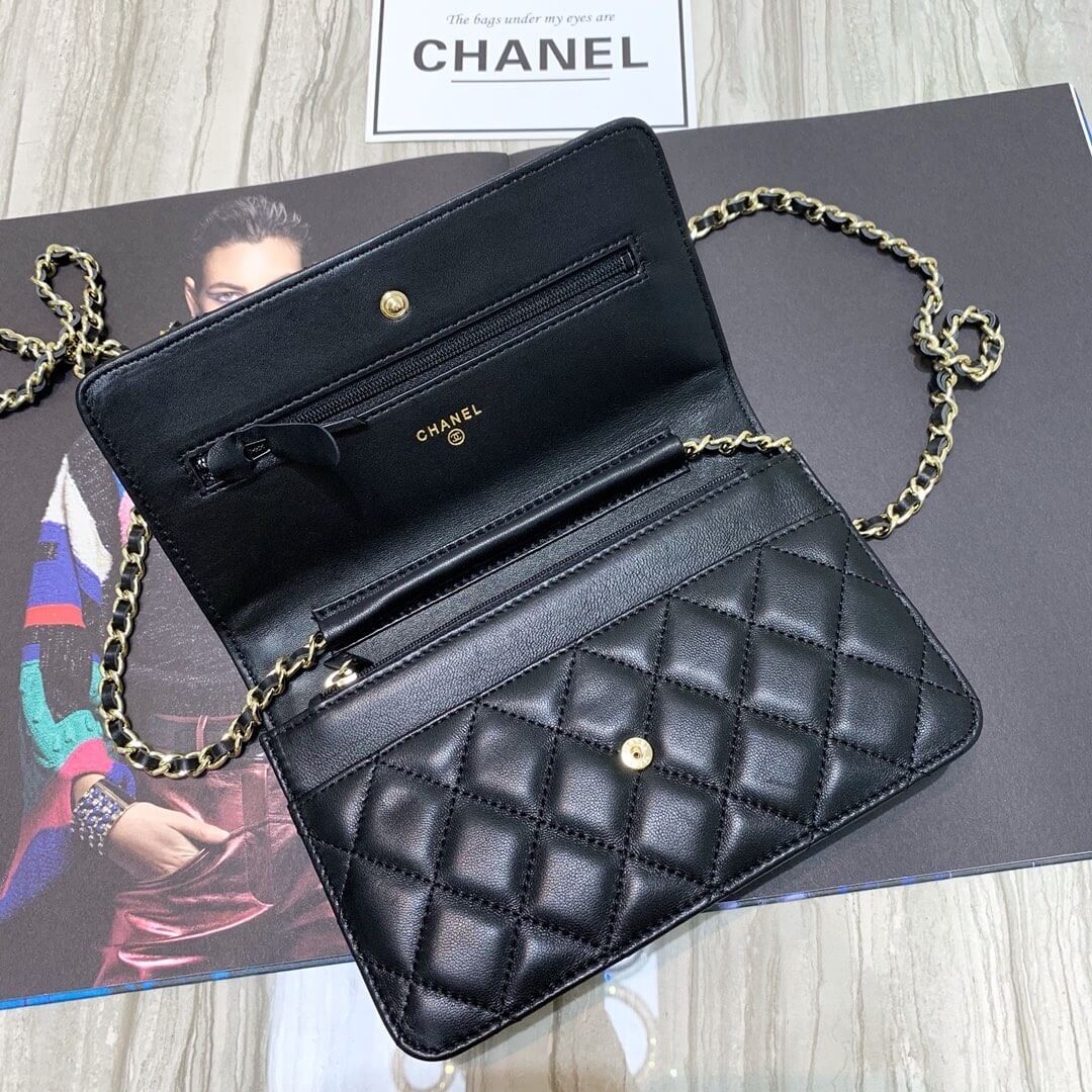 Chanel Lambskin Chain Bag 86058