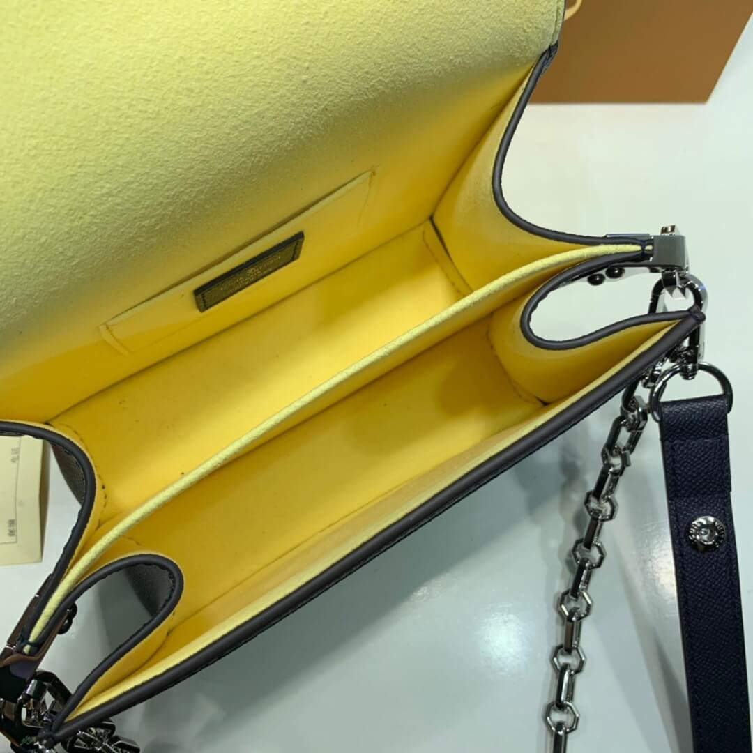 Louis Vuitton Printed Calf Leather Mini Dauphine M55454