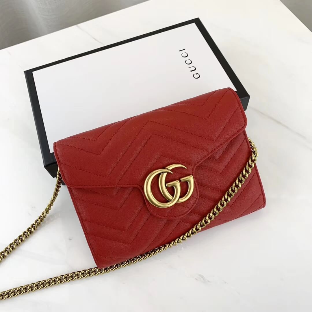 Gucci GG Marmont Matelasse Mini Bag 474575