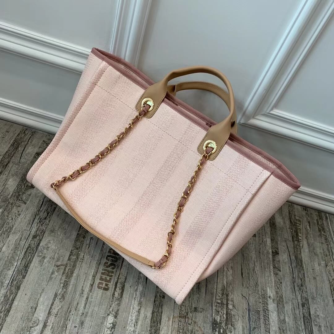 Chanel Mixed Fibers Shopping Bag GM A66941