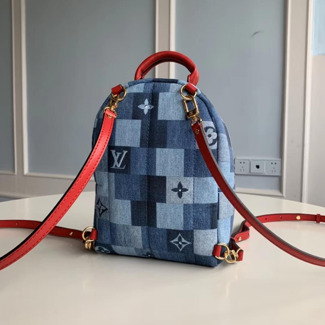 Louis Vuitton Monogram Denim Canvas Palm Springs Mini M45043