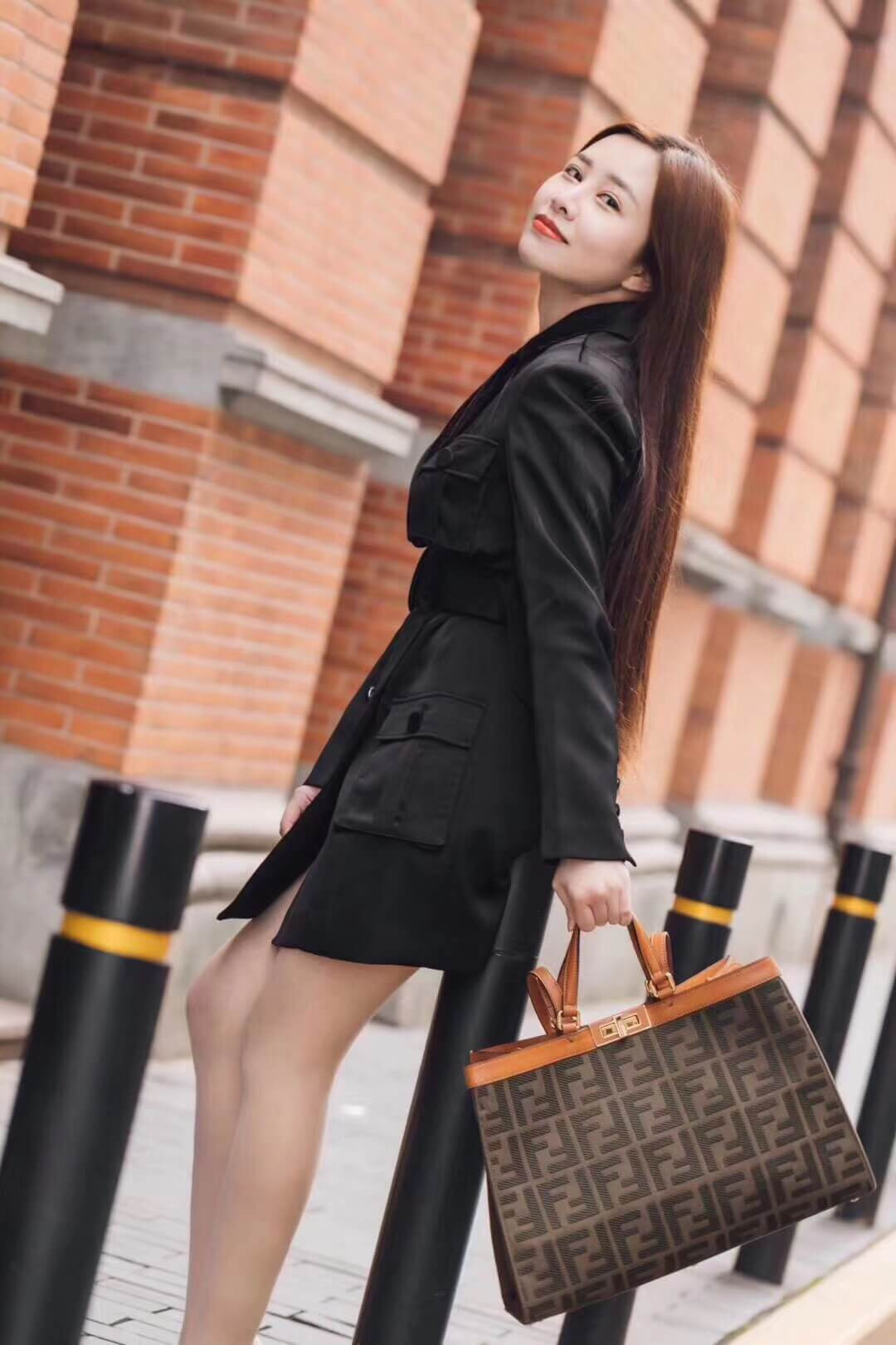 Fendi Peekaboo X Tote 8BH374