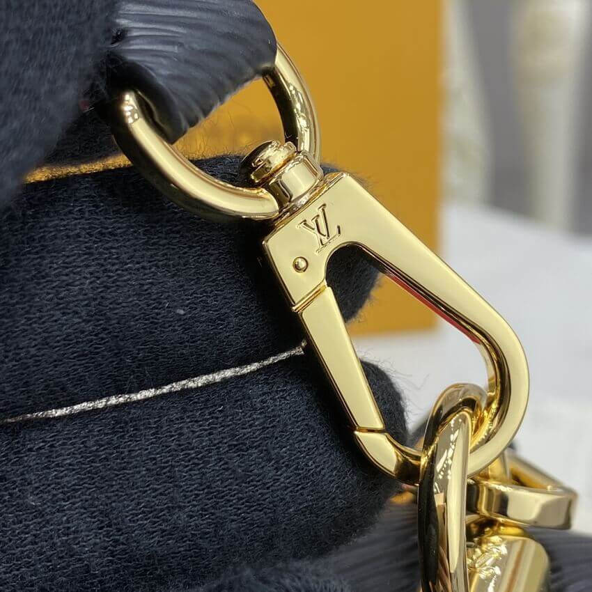 Louis Vuitton Epi Leather Twist MM M59027 Black