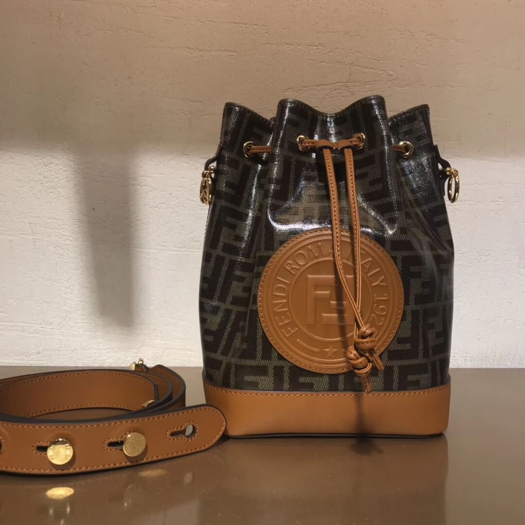 Fendi Multicolour Canvas Mon Tresor 8BT298