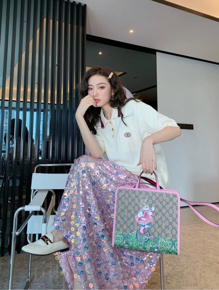 Gucci Yuko Higuchi Tote Bag 630542 Rabbit Print