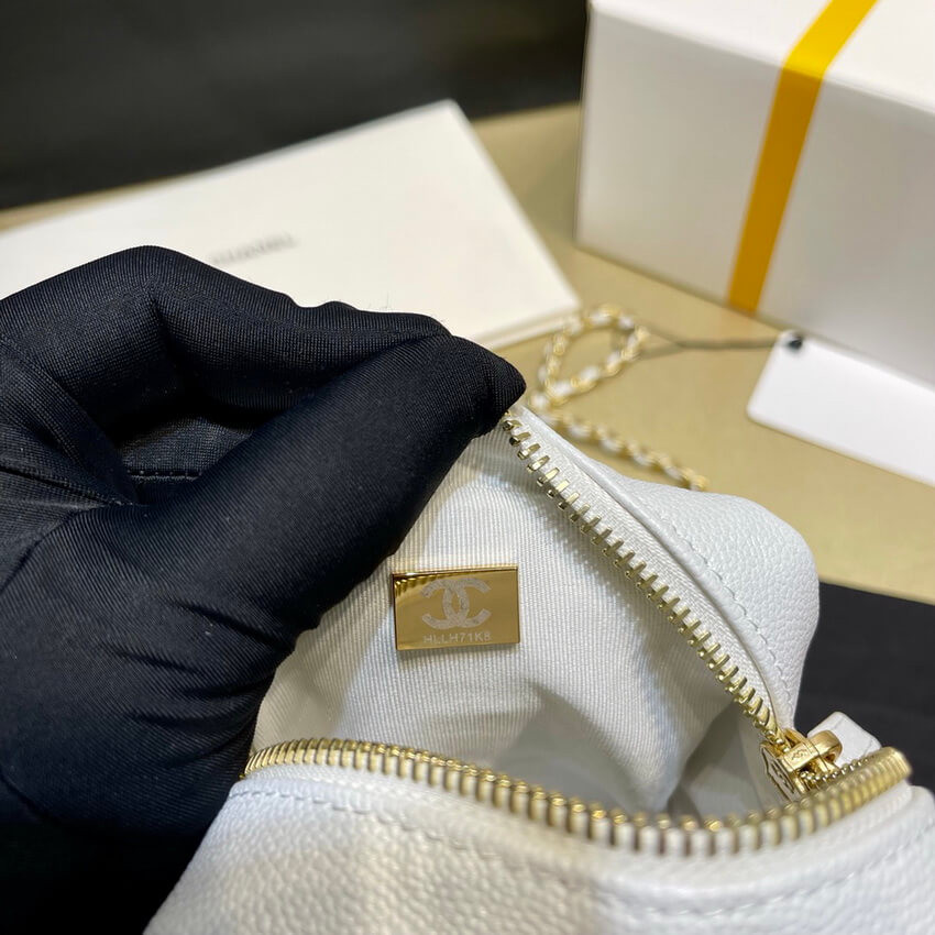 Chanel Mini Camera Bag Iridescent Grained Calfskin Bag AS2857