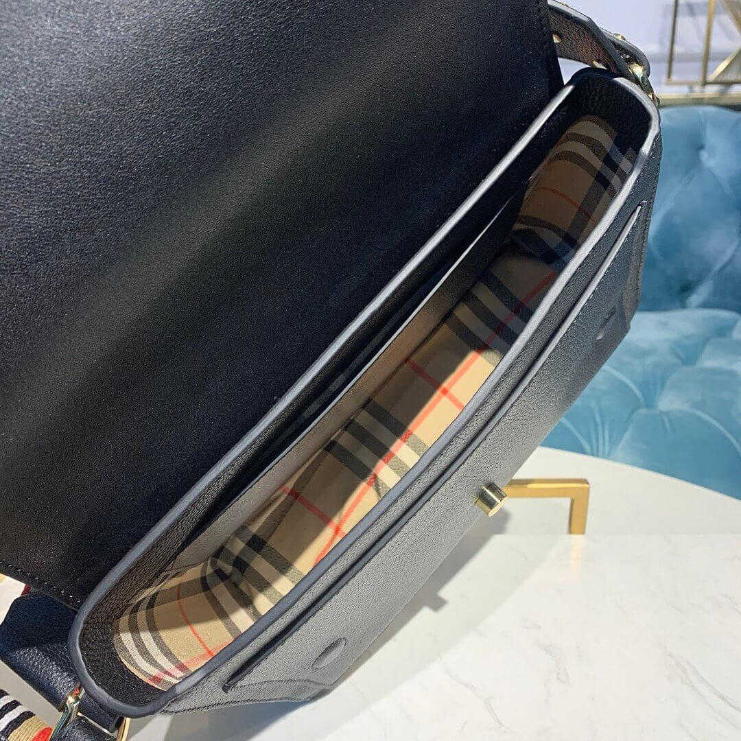 Burberry Grainy Leather Note Crossbody Bag 80174621