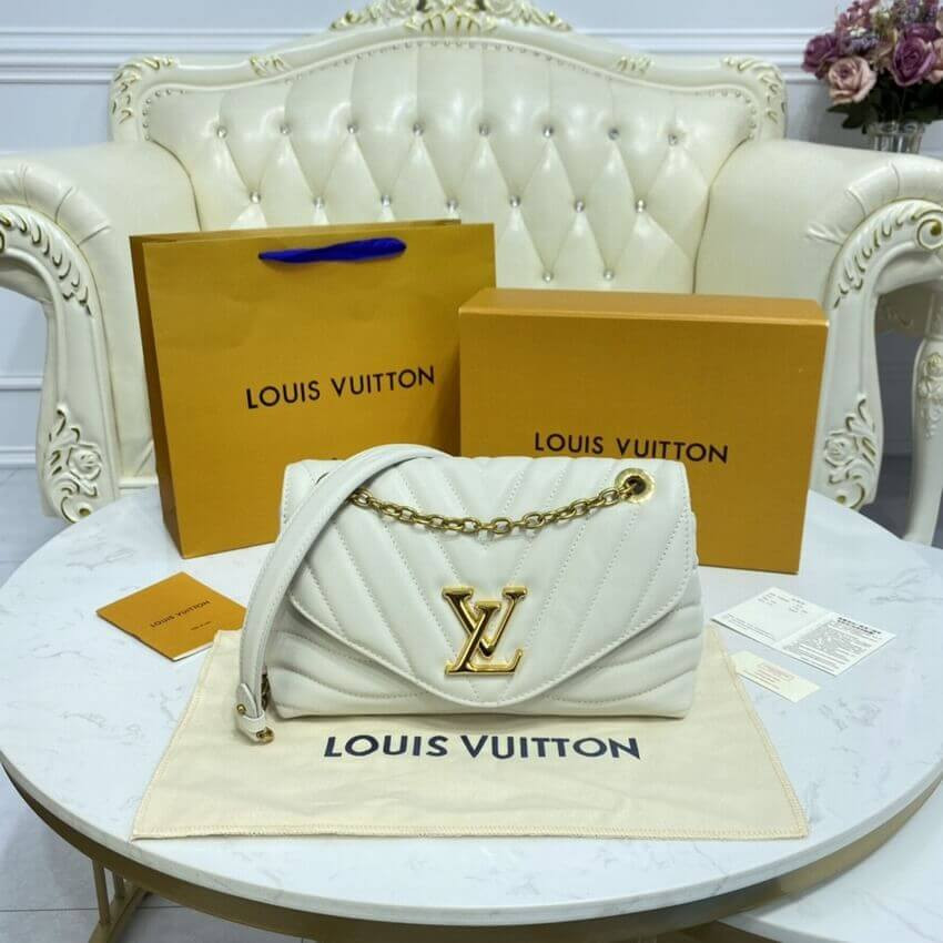 Louis Vuitton New Wave Chain Bag M58549 Ivory