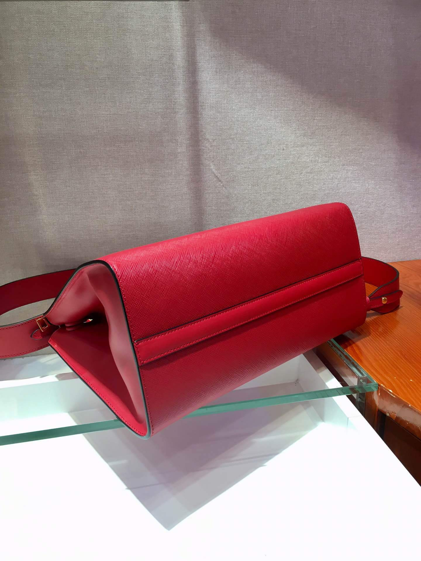 Prada Paradigme Saffiano Leather Bag 1BA102-1