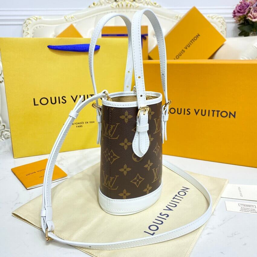 Louis Vuitton Monogram Nano Bucket Bag M81489