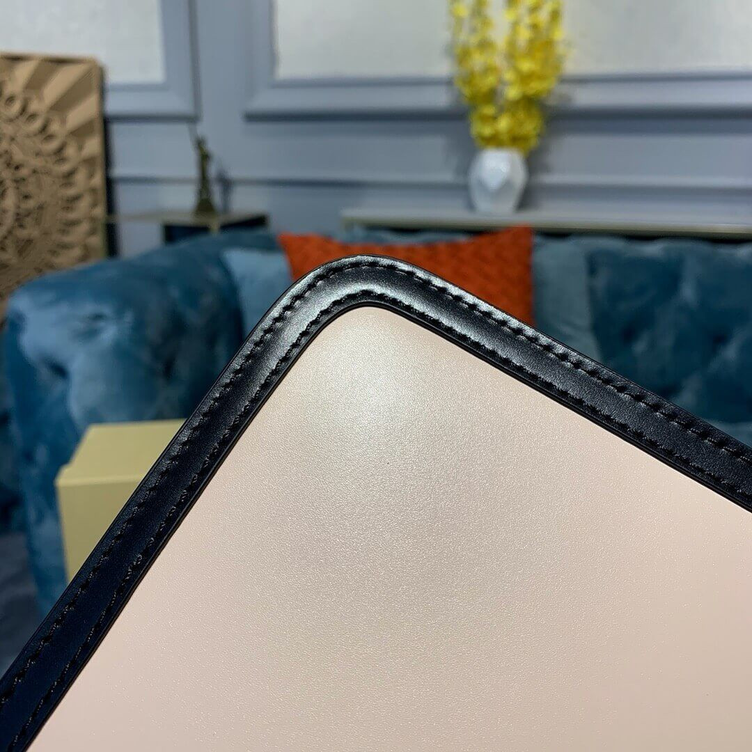 Burberry Small Two-tone Leather TB Bag 80134541