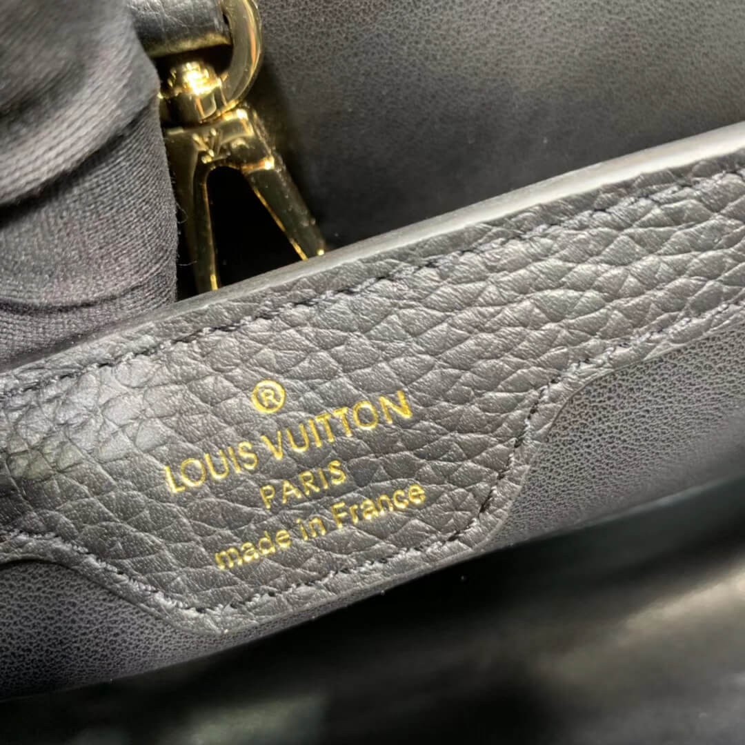 Louis Vuitton Taurillon Leather Capucines PM M52963