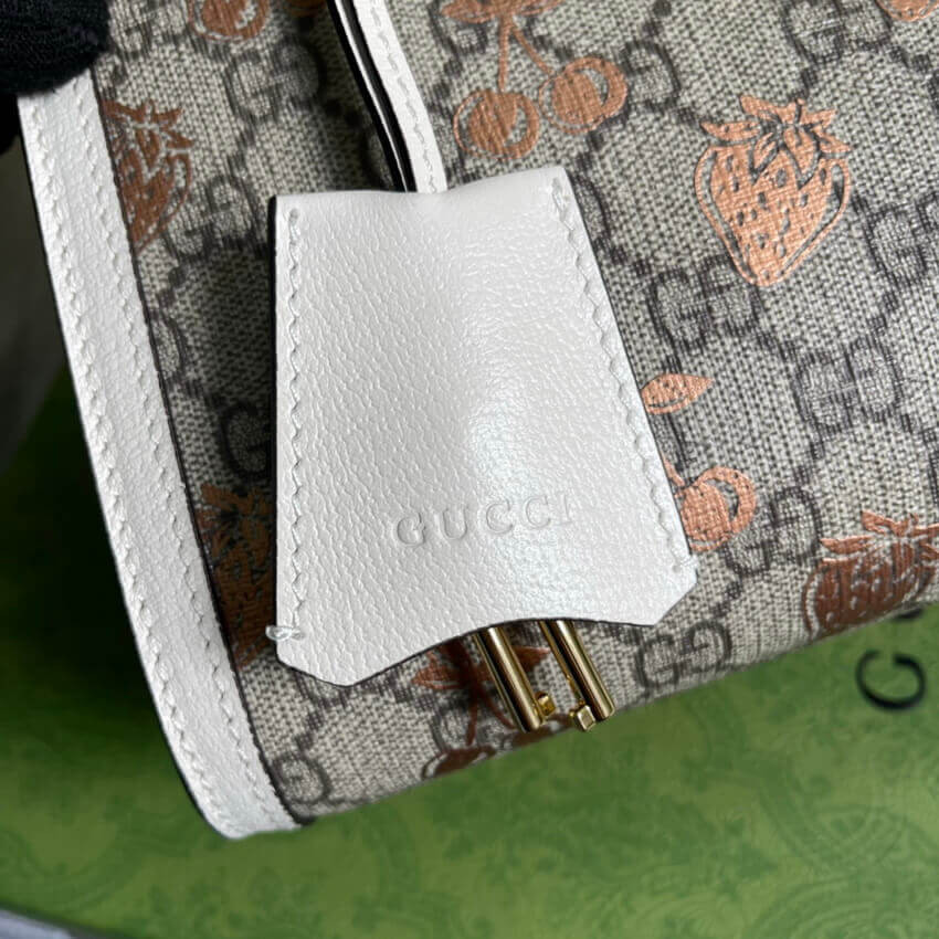 Gucci Padlock Small Berry Tote Bag 498156