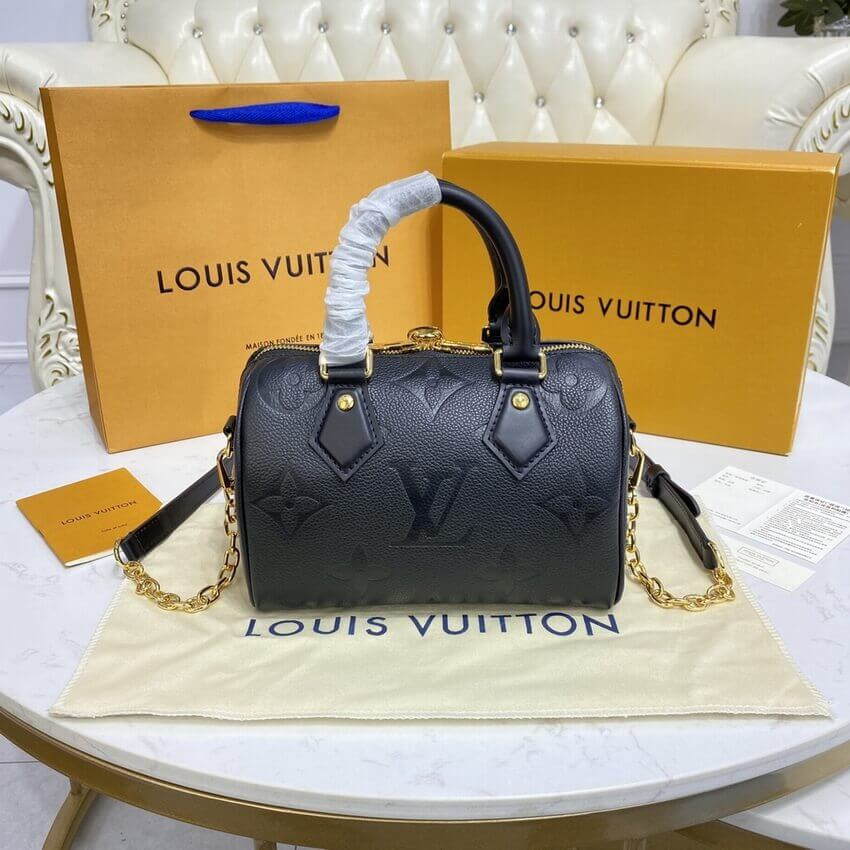 Louis Vuitton Monogram Empreinte Speedy Bandoulière 20 M58953