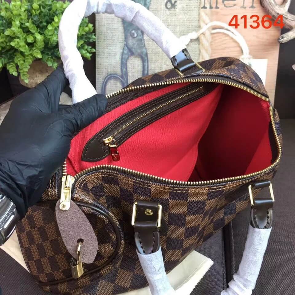 Louis Vuitton Damier Ebene Canvas Speedy 30 N41364