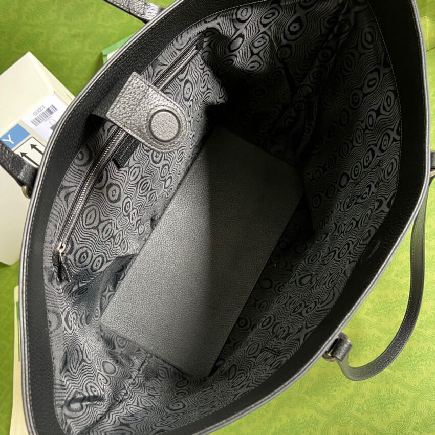 Balenciaga x Gucci Hacker Large Tote Bag 680127 Black