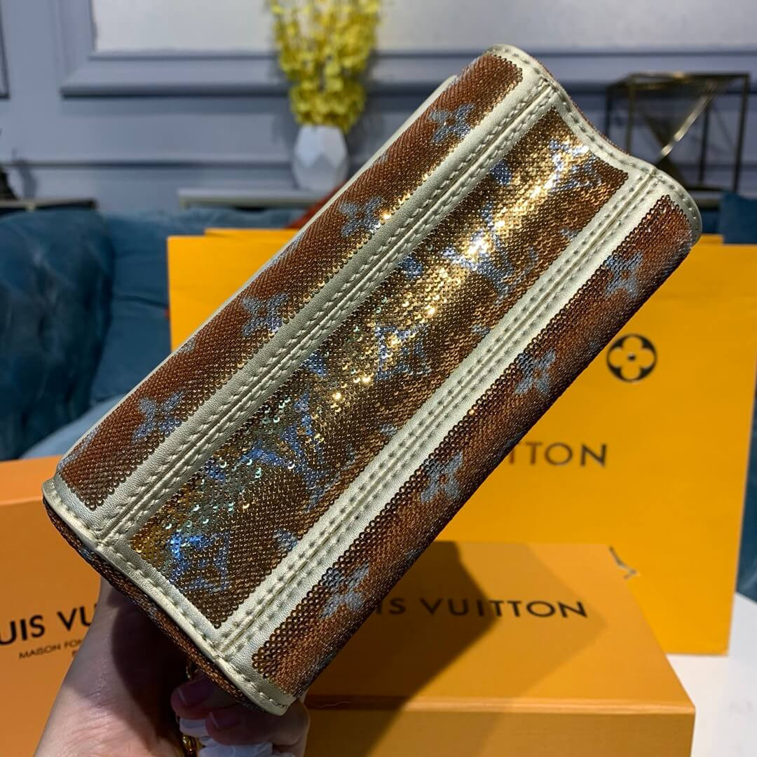 Louis Vuitton Twist PM with Gold Sequins M55842