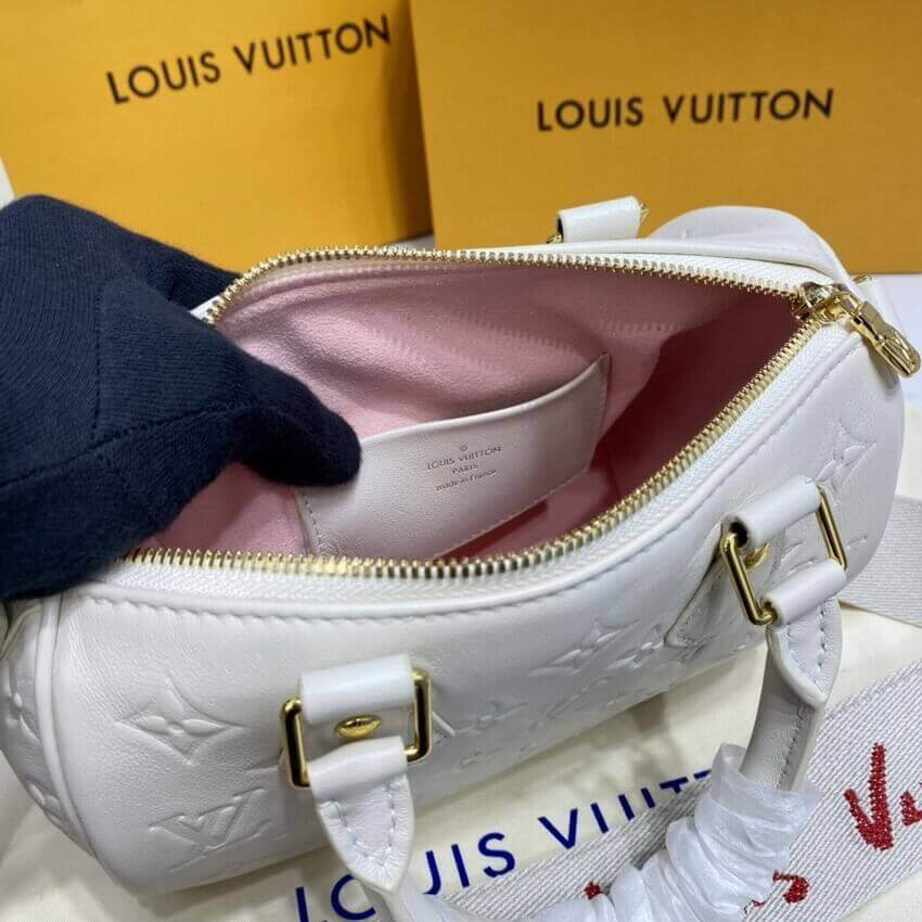 Louis Vuitton Speedy Bandoulière 22 M58631 in Ivory
