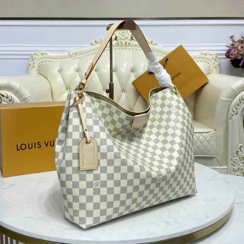 Louis Vuitton Damier Azur Graceful MM N42232 N42233