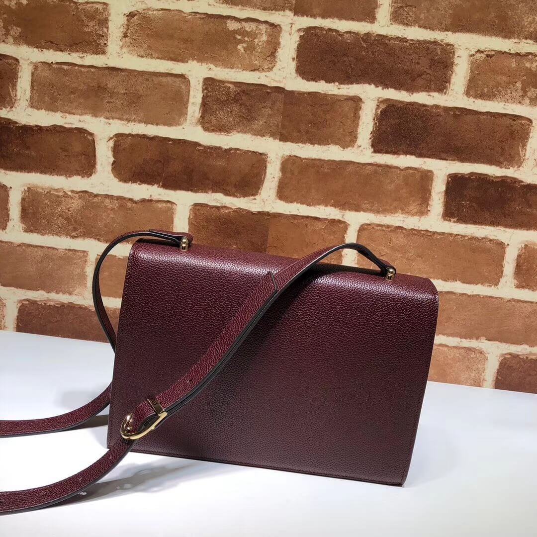 Gucci Zumi Grainy Leather Small Shoulder Bag 576388