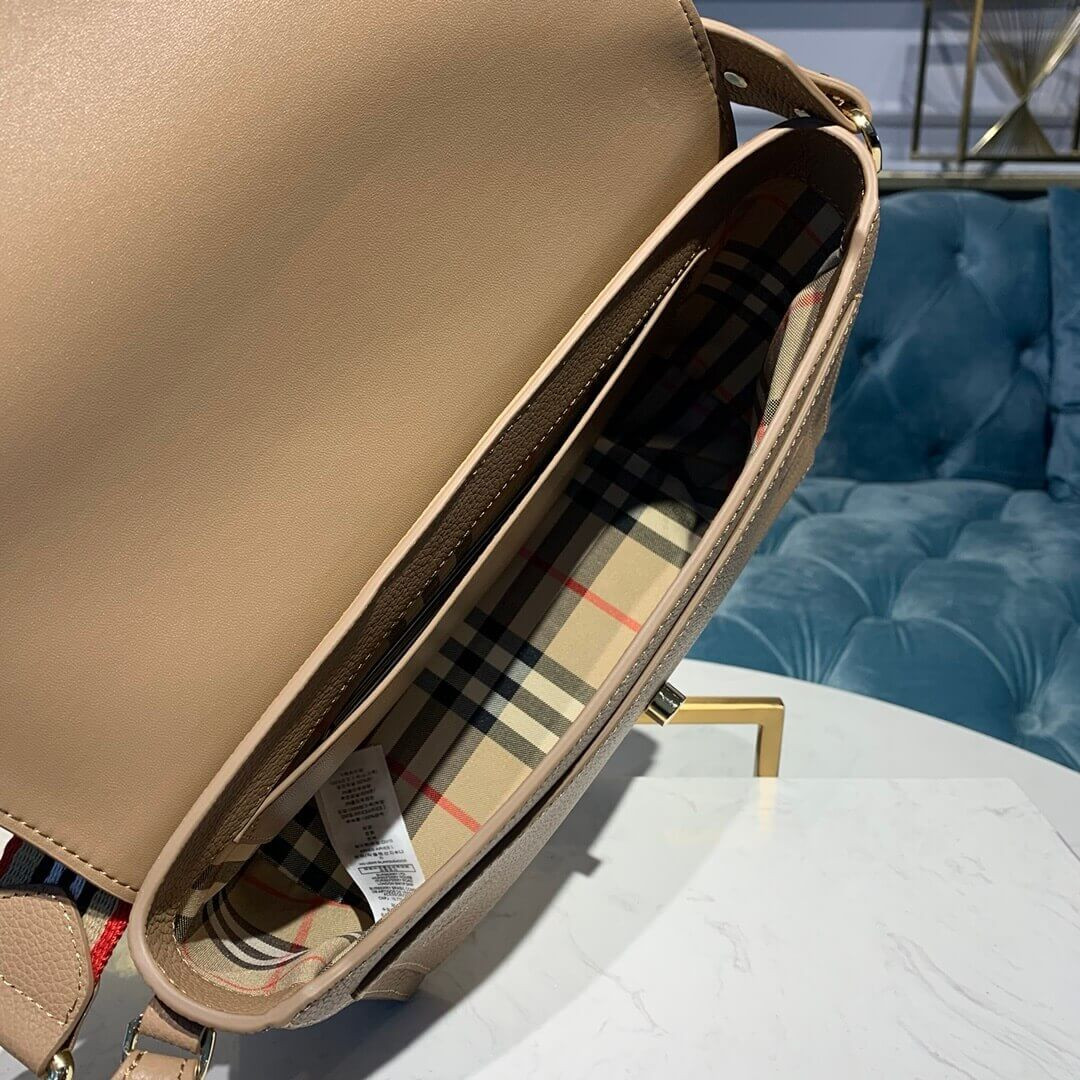 Burberry Grainy Leather Note Crossbody Bag 80219061