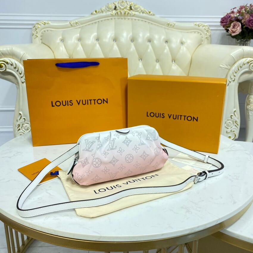 Louis Vuitton Scala Mini Pouch Mahina Leather M80497