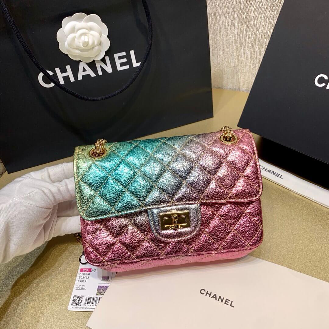 Chanel Rainbow Reissue 2.55 Mini Flap Bag A69900