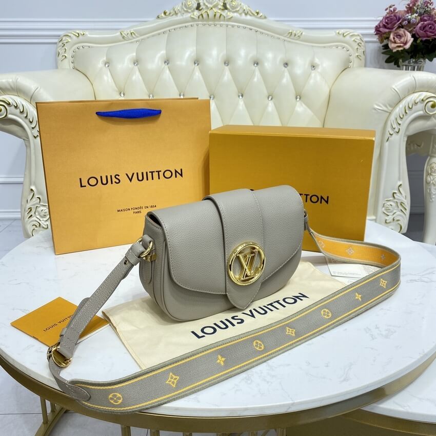 Louis Vuitton LV Pont 9 Soft MM M58967 Gris