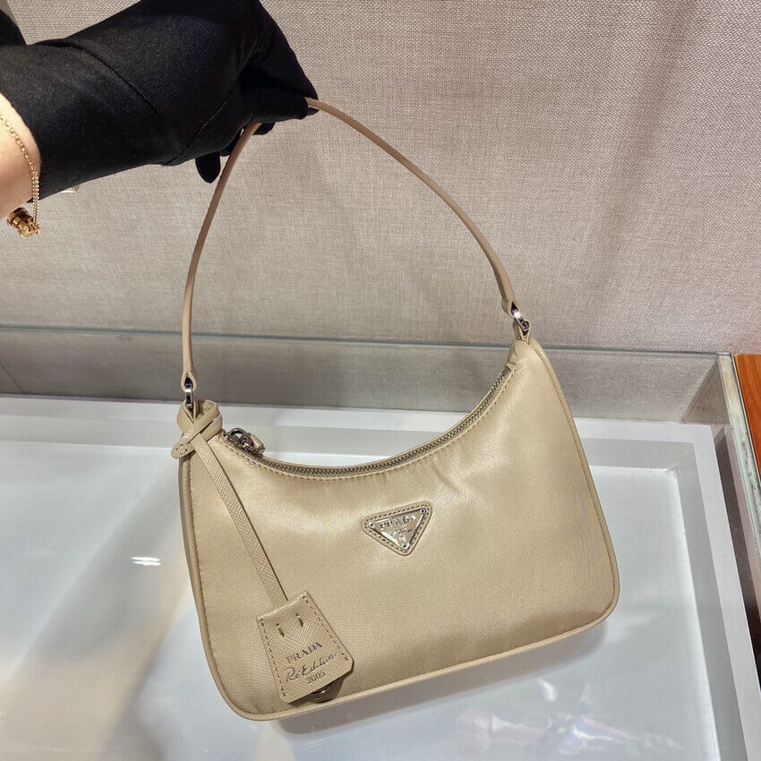 Prada Re-Edition 2000 Nylon Hobo Bag 1NE515