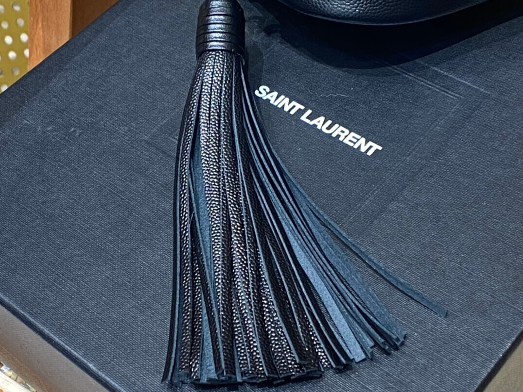 YSL Saint Laurent Lou Mini Camera Bag 585040 in Grain Leather Black