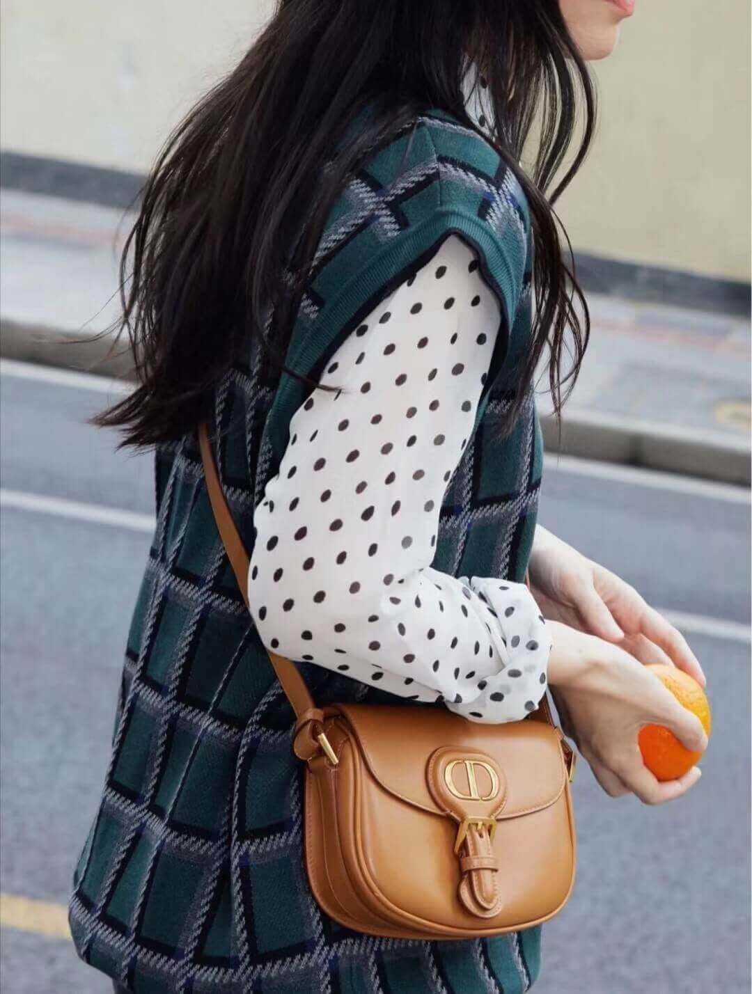 Christian Dior Medium Bobby Bag In Box Calfskin M9319