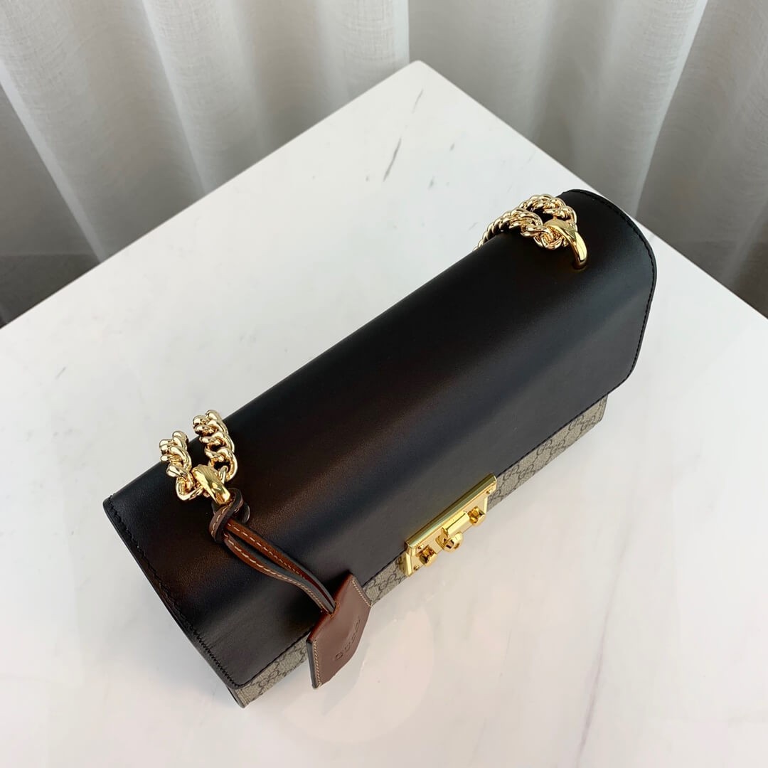 Gucci Padlock Medium GG Shoulder Bag 409486