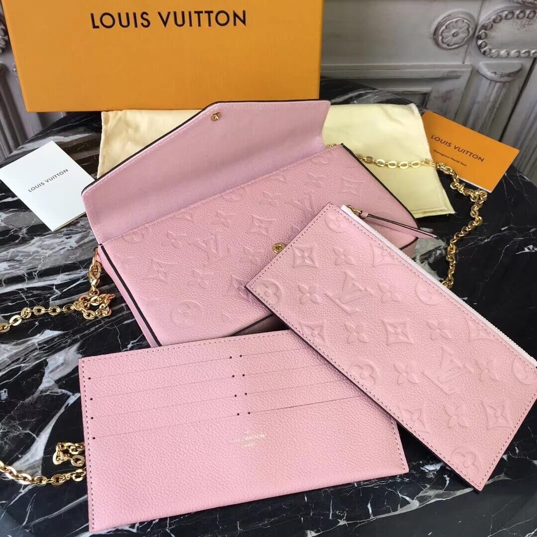 Louis Vuitton Monogram Empreinte Pochette Felicie M64064