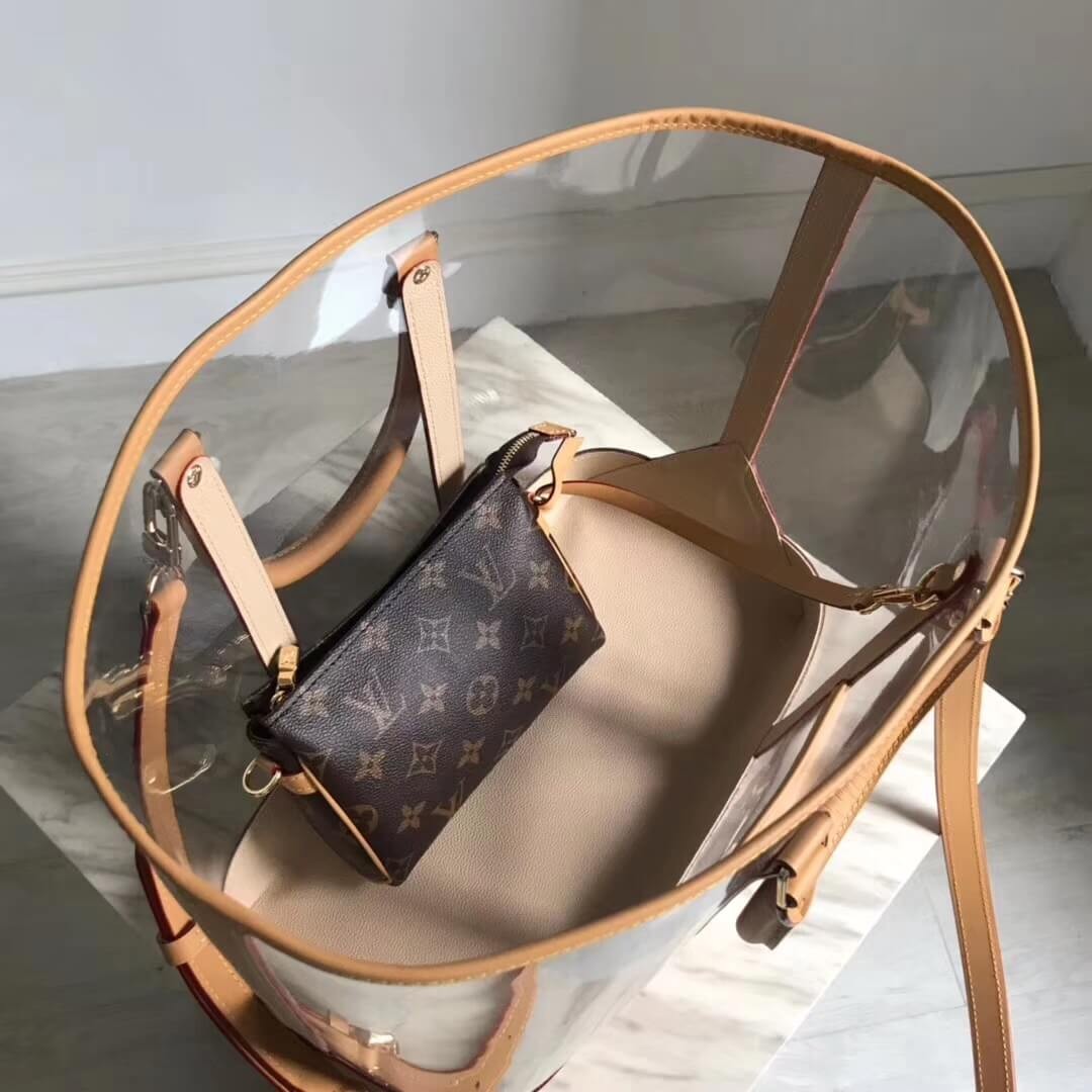 Louis Vuitton Naked Clear Neverfull MM M44160