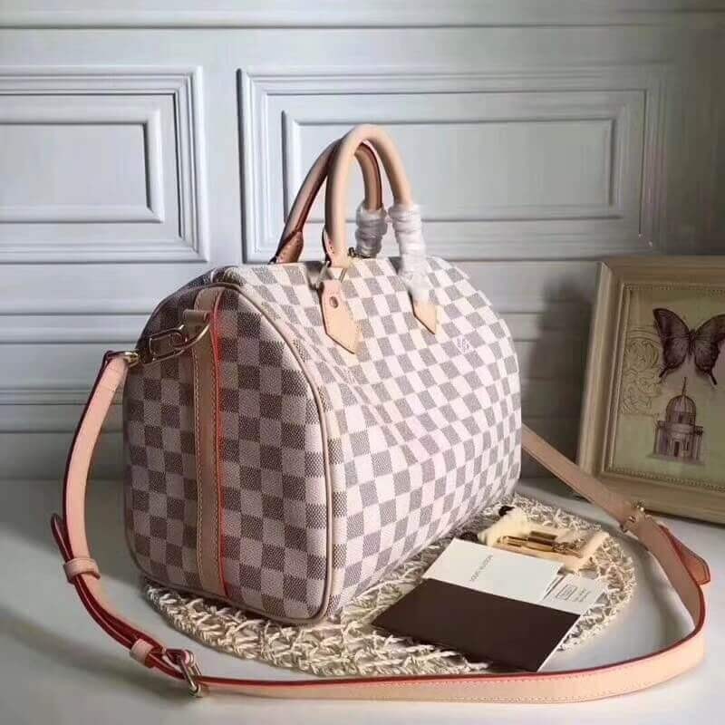 Louis Vuitton Damier Azur Canvas Speedy Bandouliere 30 N41373