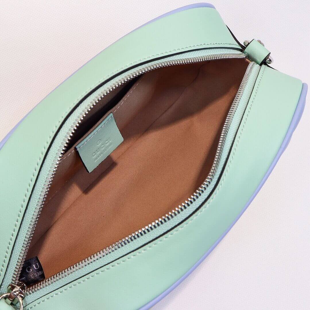 Gucci GG Marmont Small Shoulder Bag In Pastel And Rainbow 447632