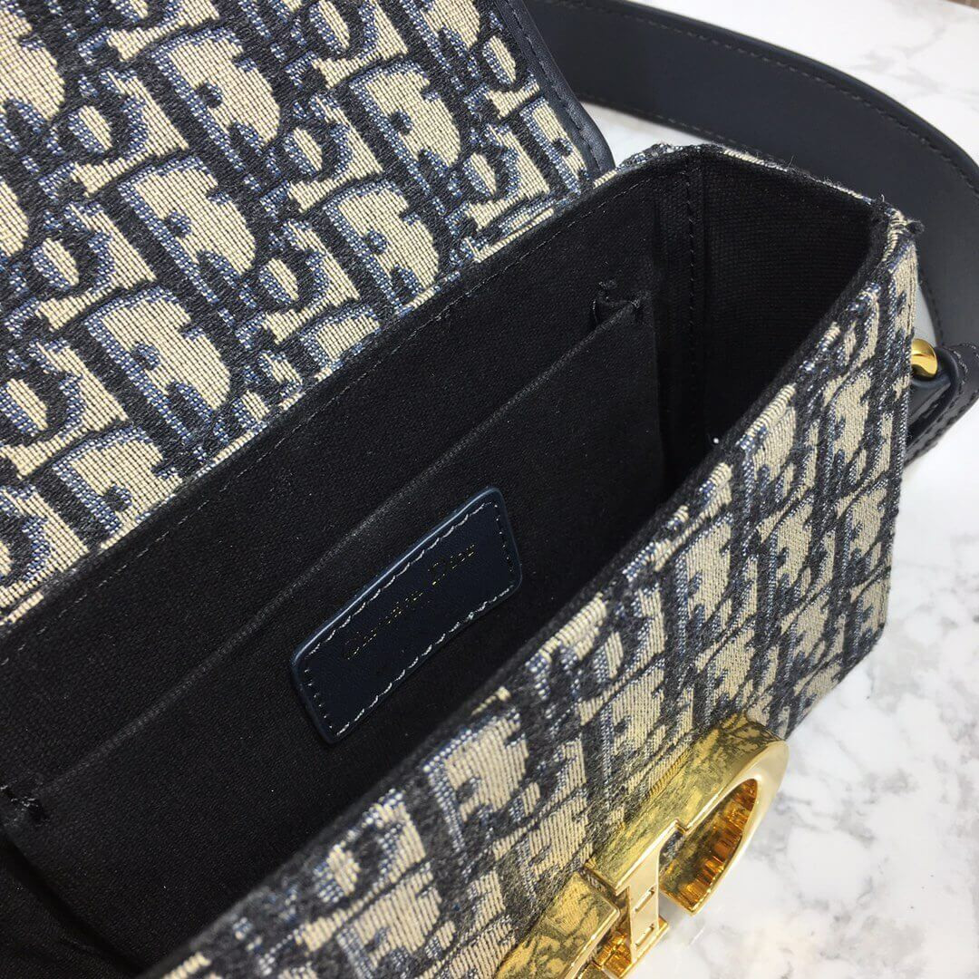 Christian Dior Oblique 30 Montaigne Box Bag M9204