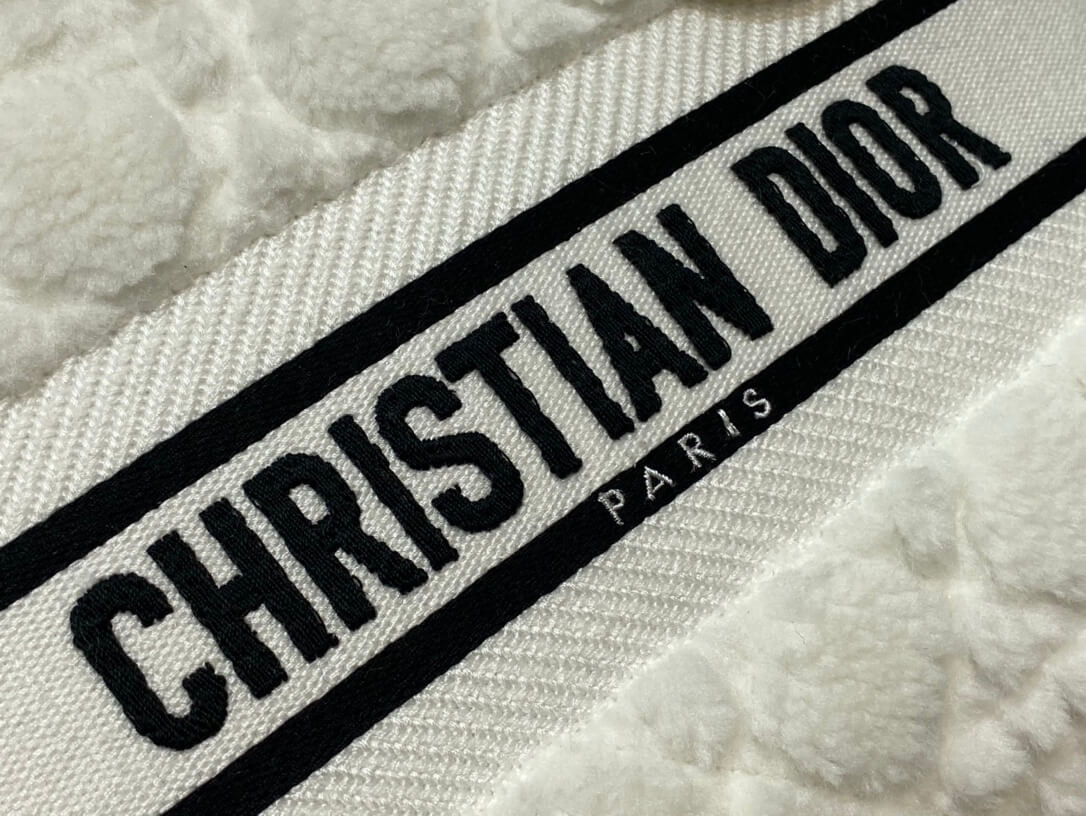 Christian Dior Medium Lady D-Lite Bag M05659 in Cannage Shearling